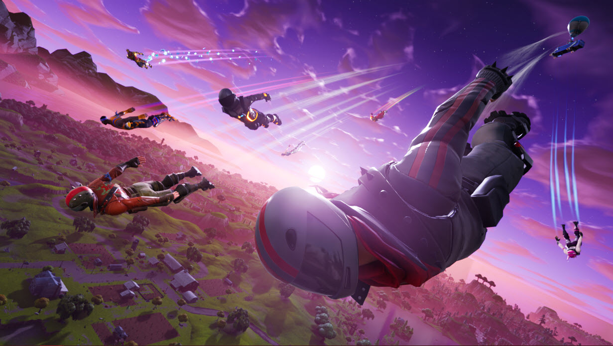 Fortnite-treenit